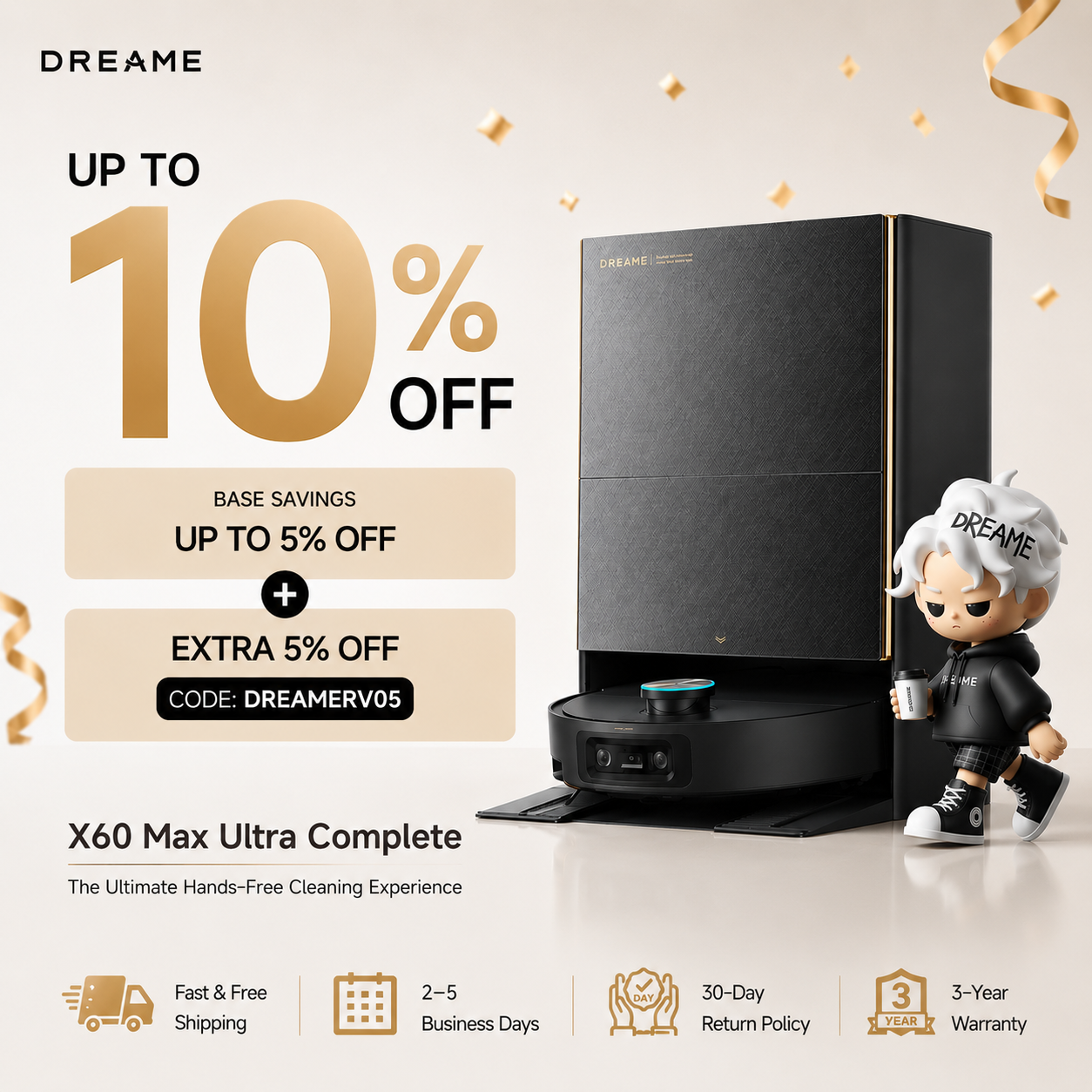 Dreame.us Facebook ad