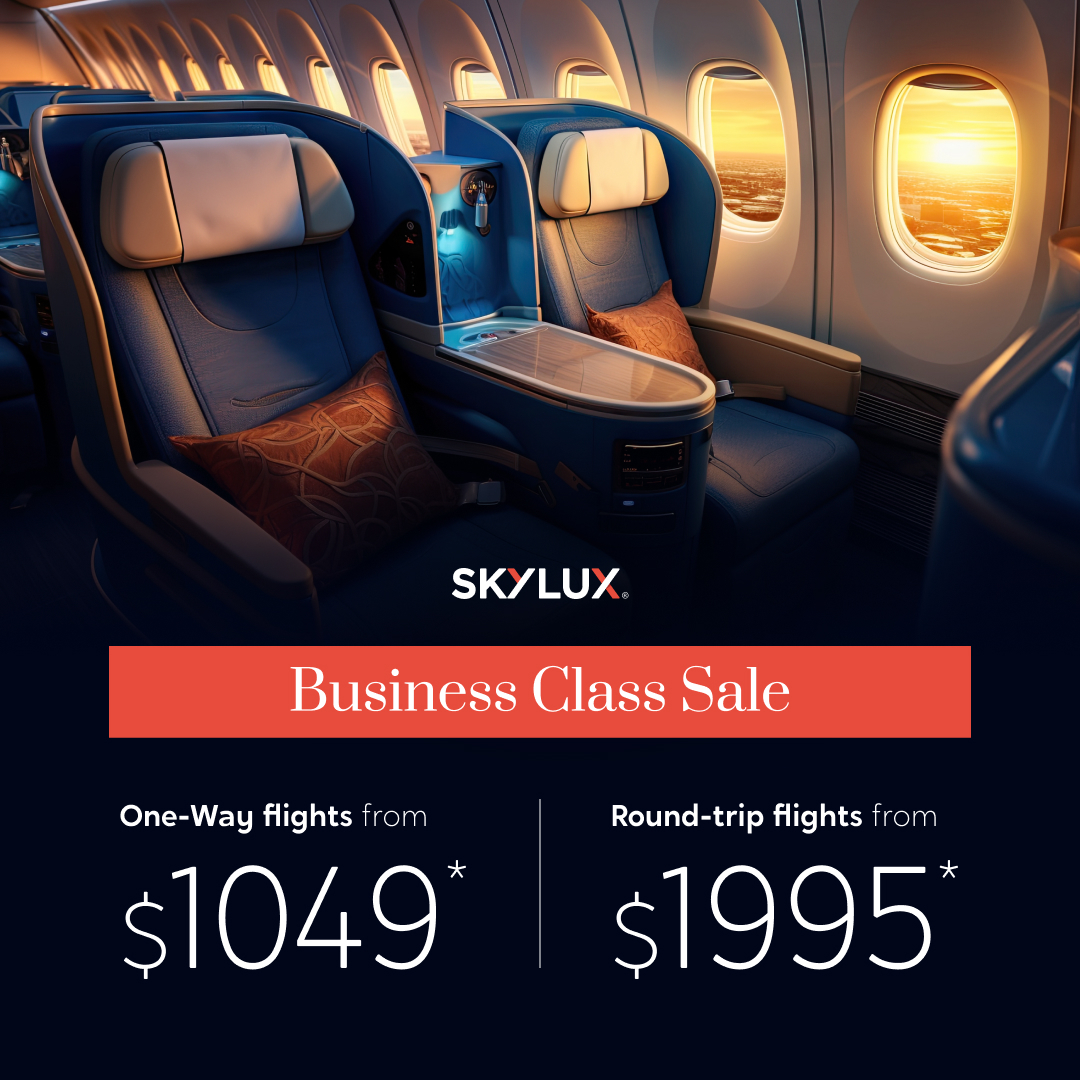 SkyLuxTravel Facebook ad