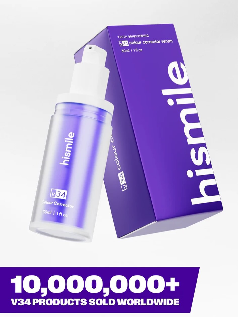 Dentelle - Advanced Oral Care Facebook ad: Cancel Yellow Tones Instantly