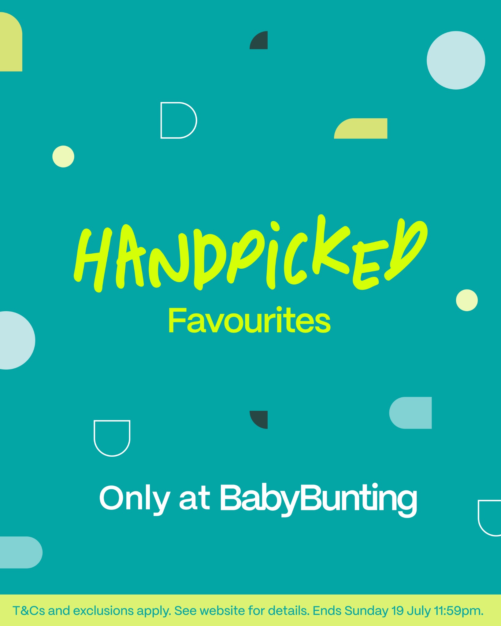 Baby Bunting NZ Facebook ad