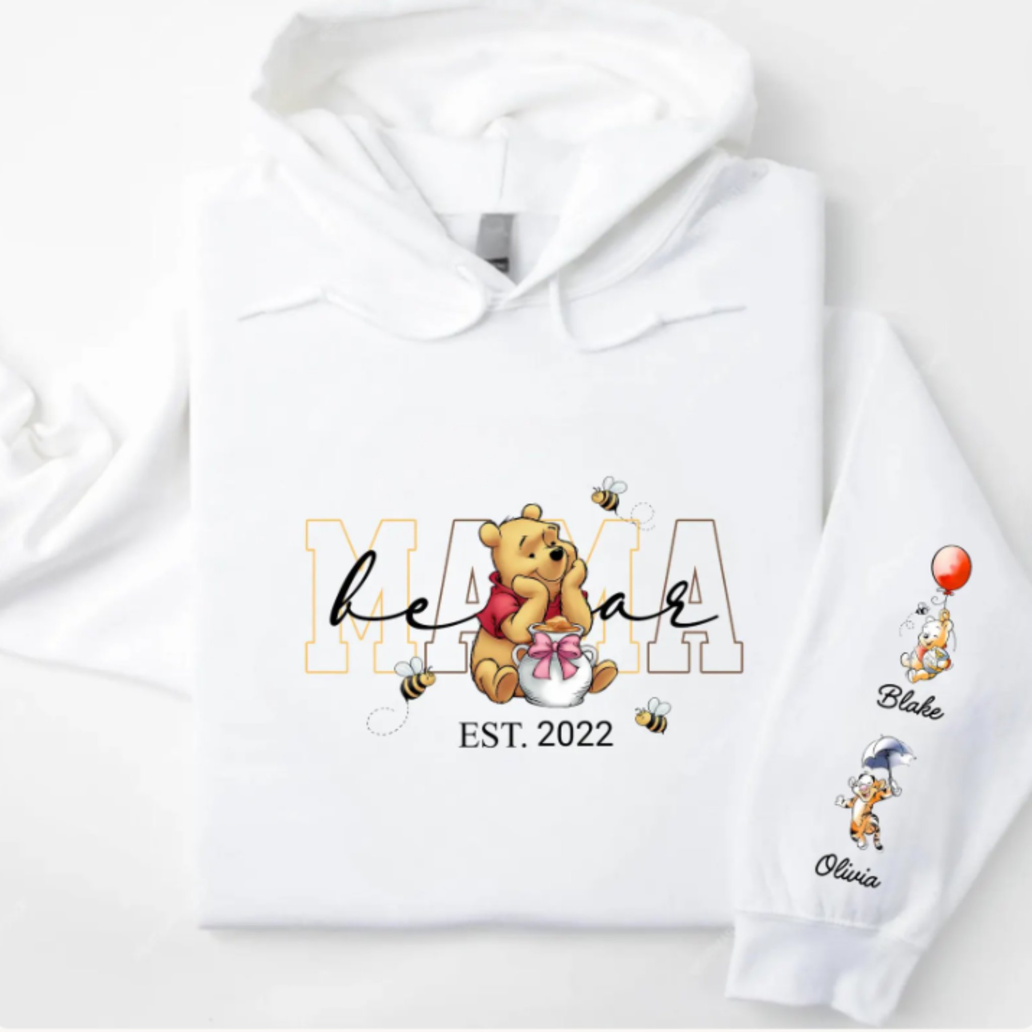 Vanessa Garrard Facebook ad: Personalised Mama Hoodie