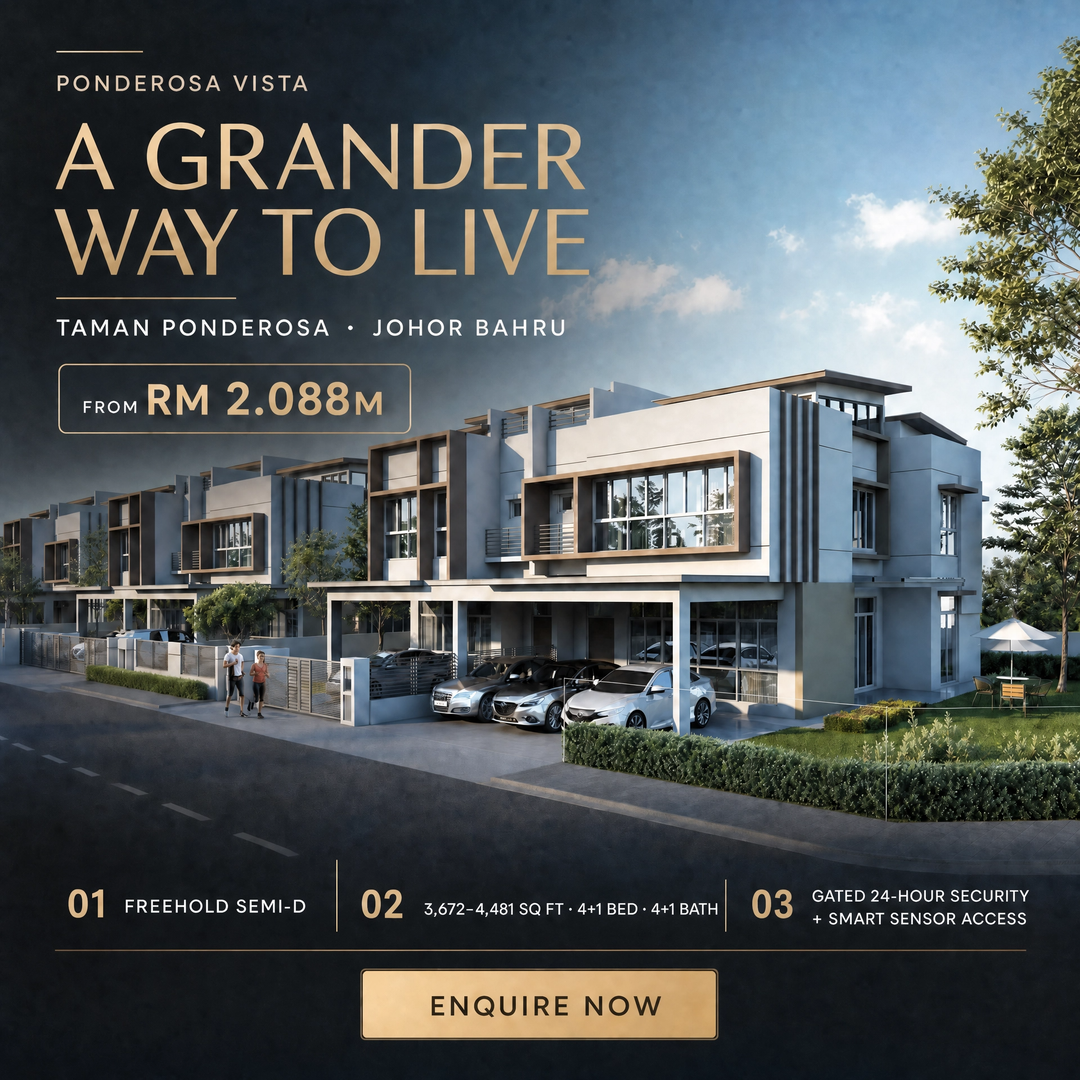 PropertyGuru.com.my Facebook ad: Own an Exclusive Freehold Semi-D from RM2.088M
