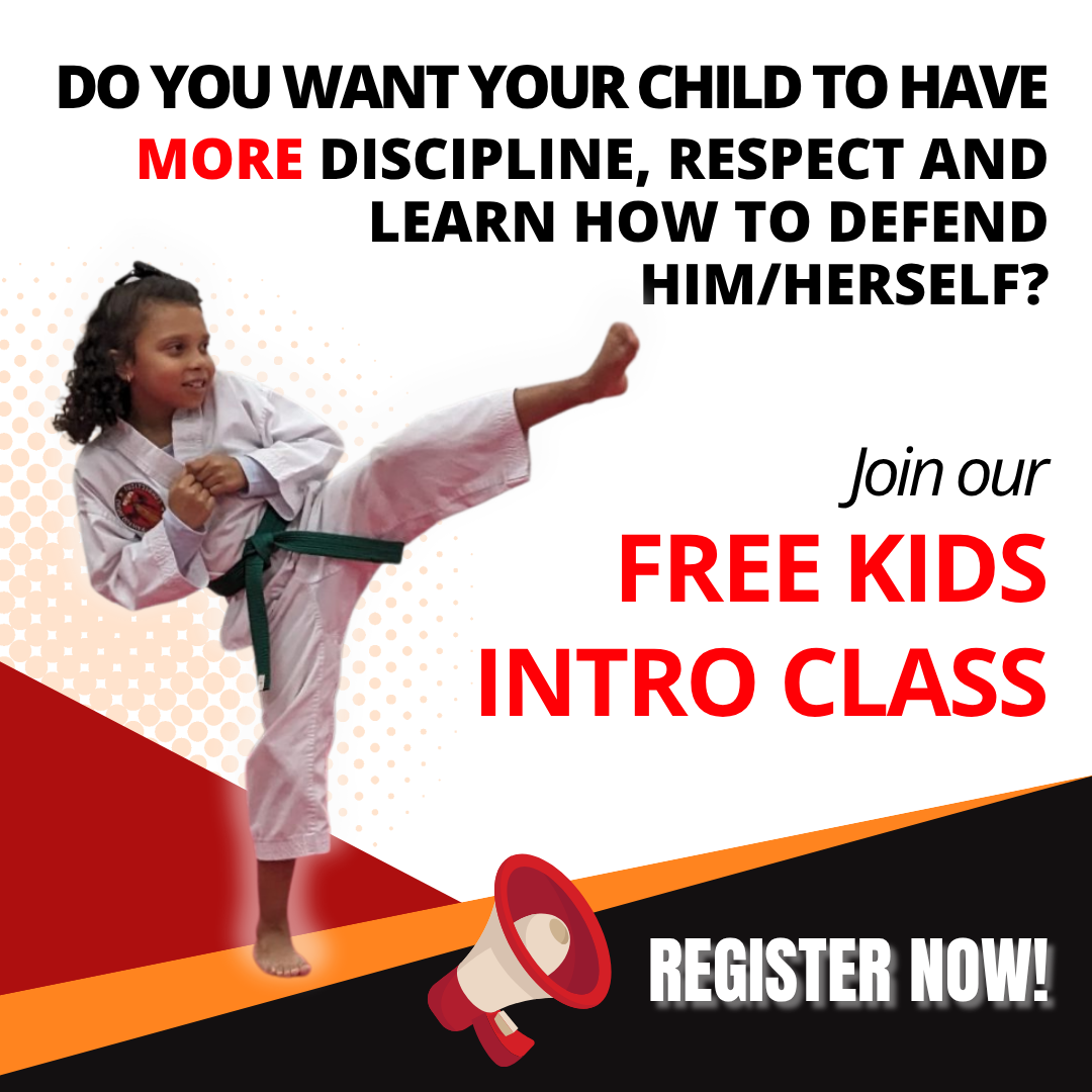 CT Chung Do Kwan Academy Facebook ad: FREE KIDS INTRO CLASS!