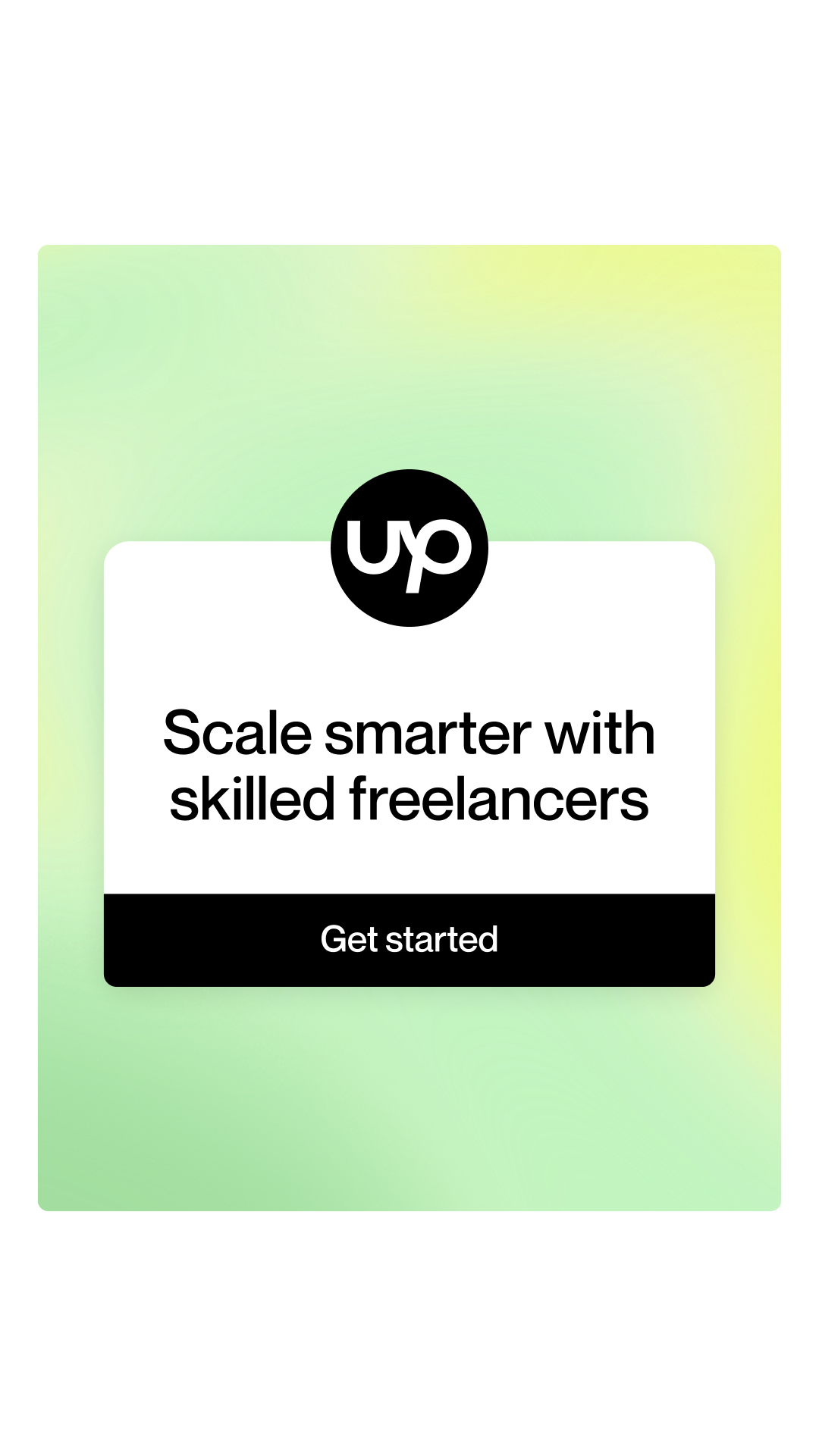Upwork Facebook ad