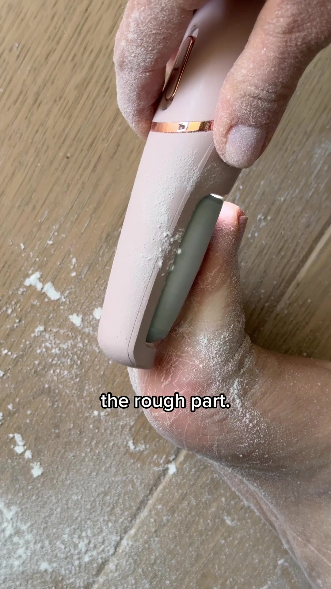 Nuvé Facebook ad: Smooth feet. In minutes. Guaranteed.