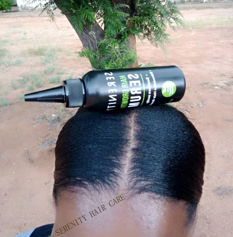 Serenity Hair Care Facebook ad