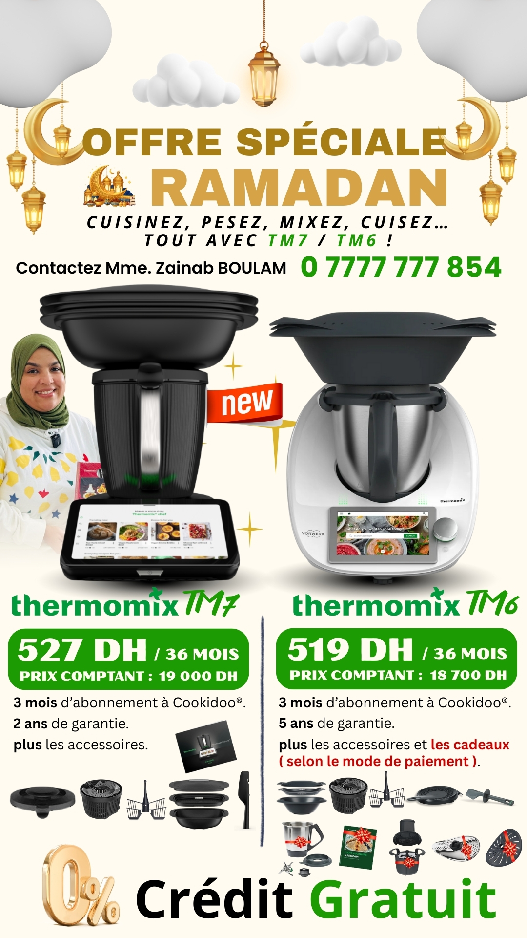 Thermomix au Quotidien Maroc Facebook ad