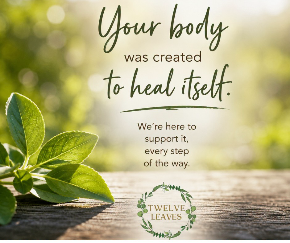 Twelve Leaves Integrative Clinic Facebook ad: Twelve Leaves