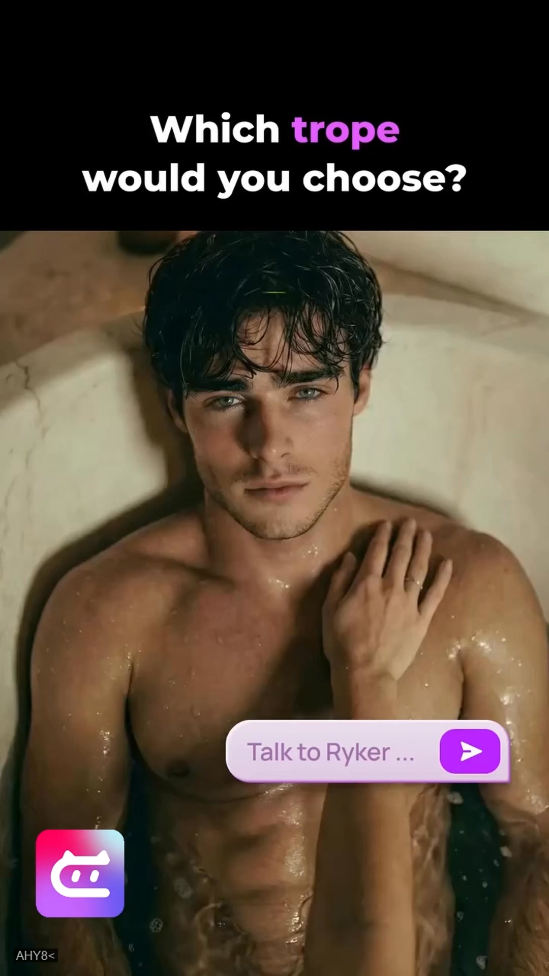 Crushie AI US Facebook ad: Feel the spark in every message Private AI…