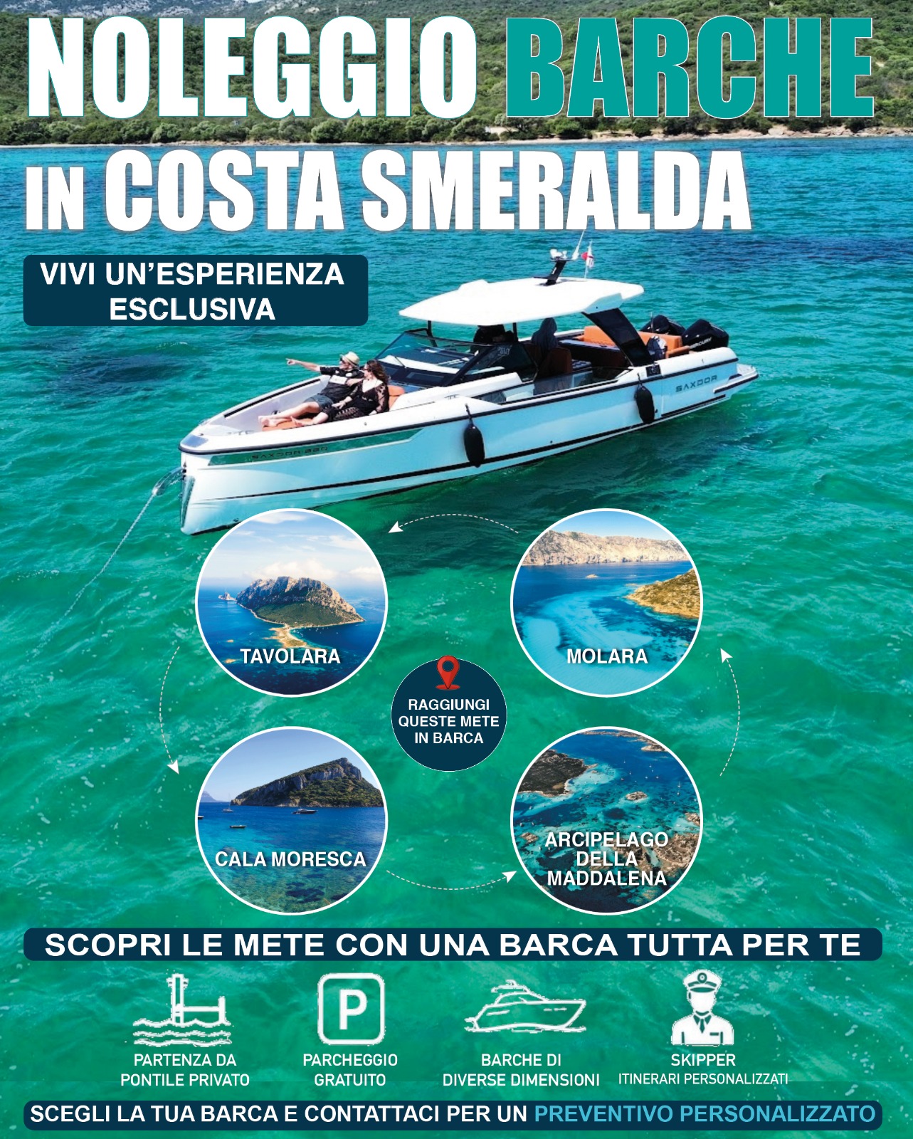 Summer Service Boat Rental Facebook ad