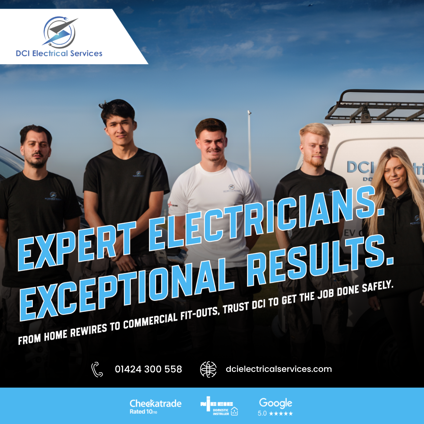 DCI Electrical Facebook ad