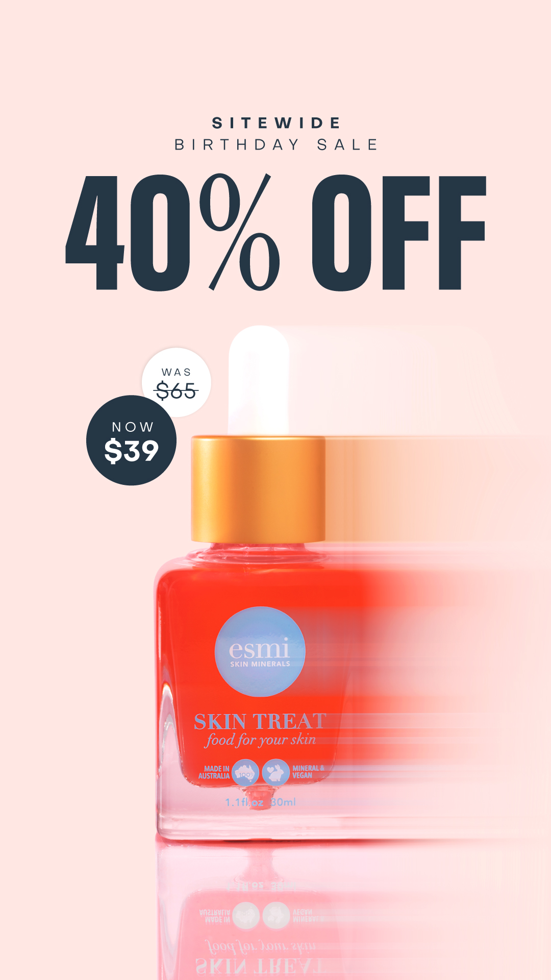 esmi Skin Minerals Facebook ad