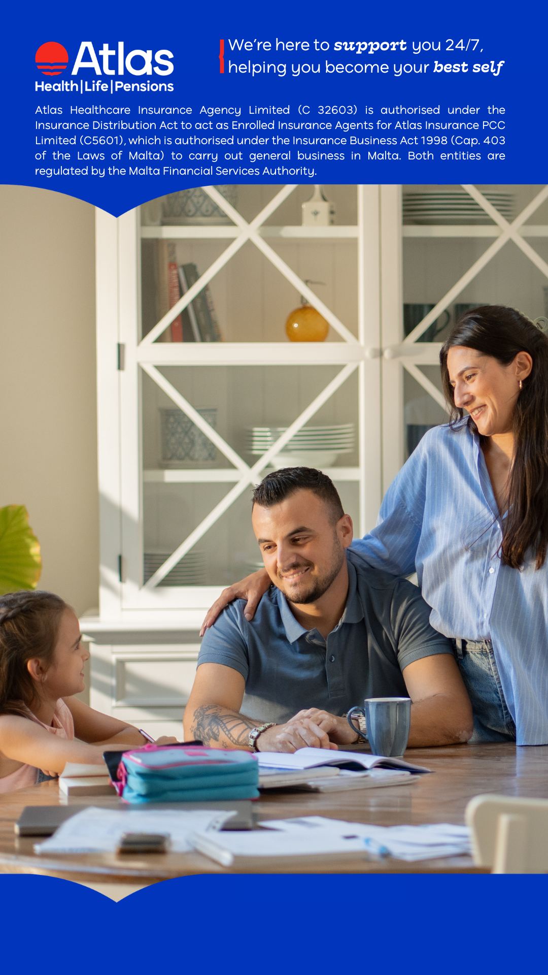 Atlas Insurance Facebook ad