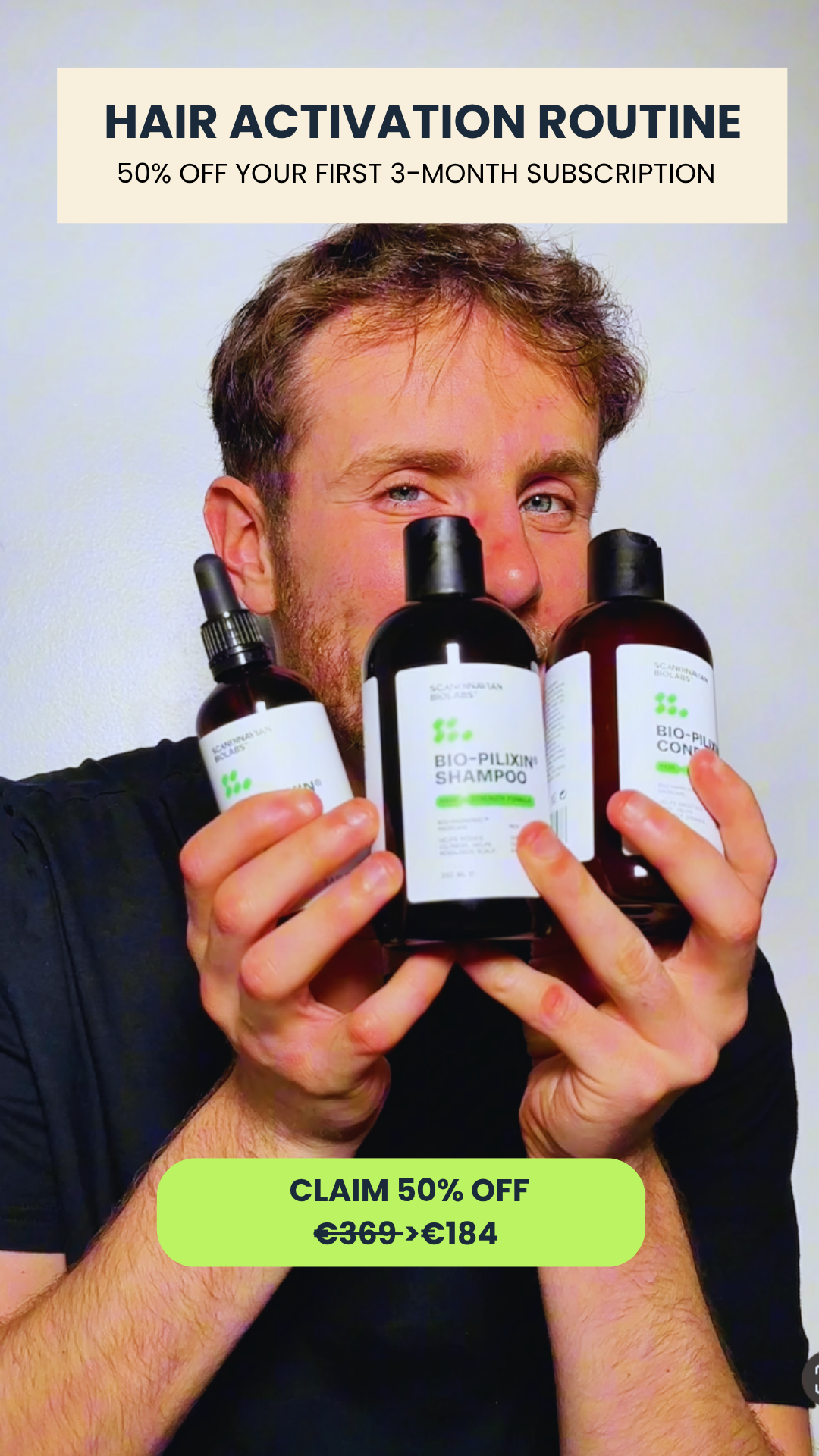 Scandinavian Biolabs Facebook ad