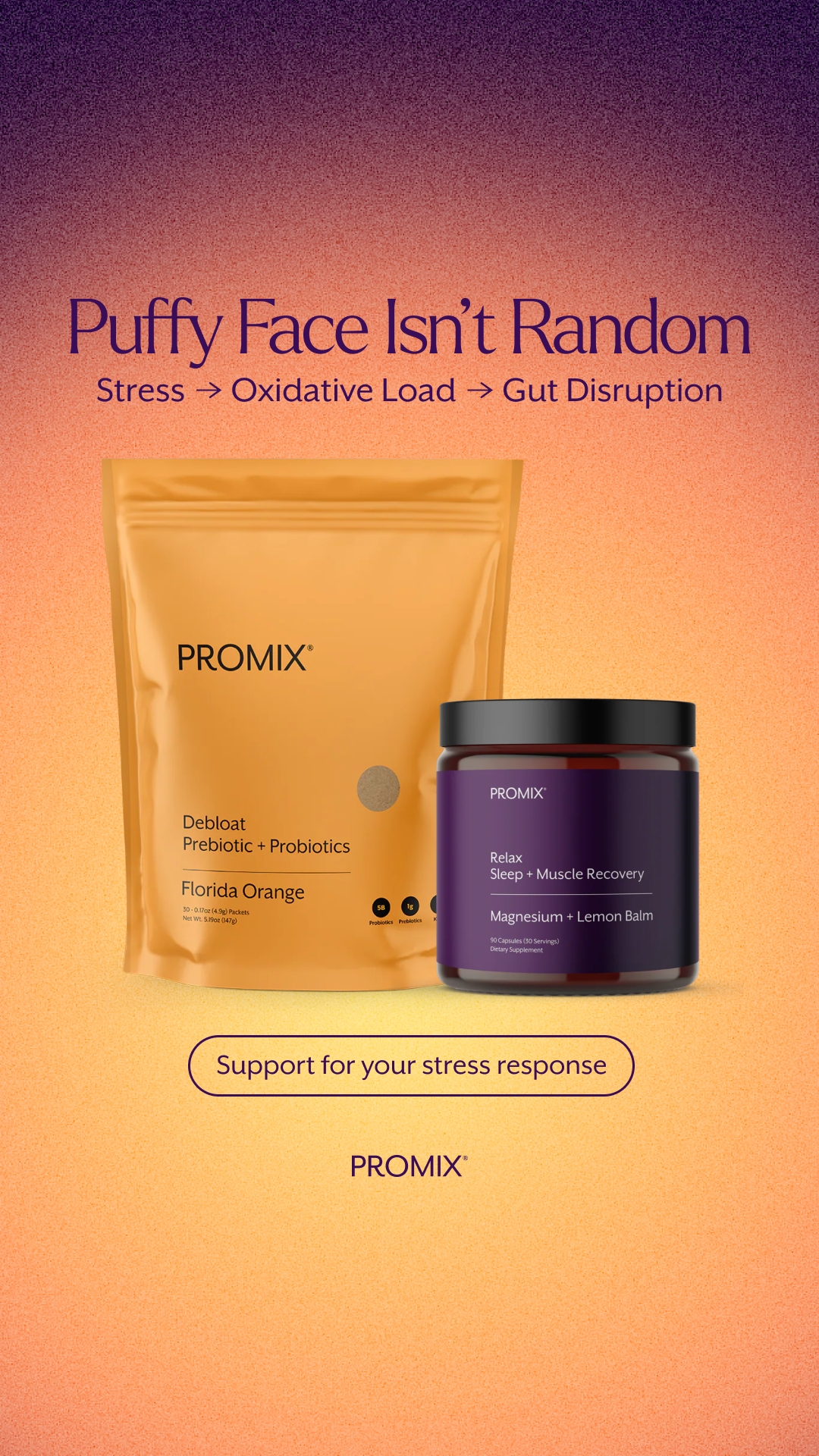 PROMIX Nutrition Facebook ad