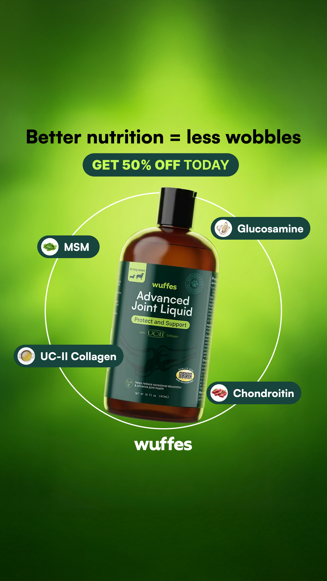 Wuffes Facebook ad