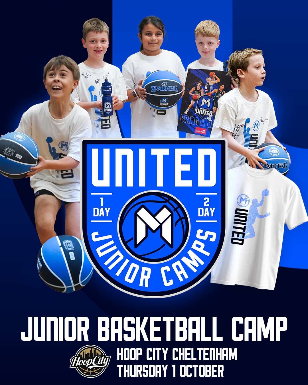 Melbourne United Basketball Club Facebook ad
