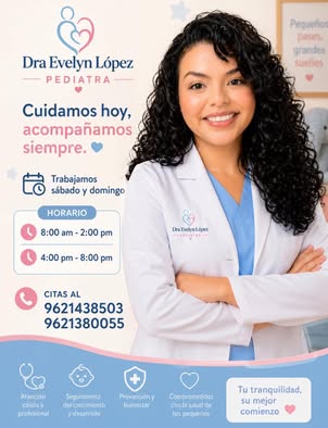 Dra Evelyn López Facebook ad: Pediatra en Tapachula Chiapas