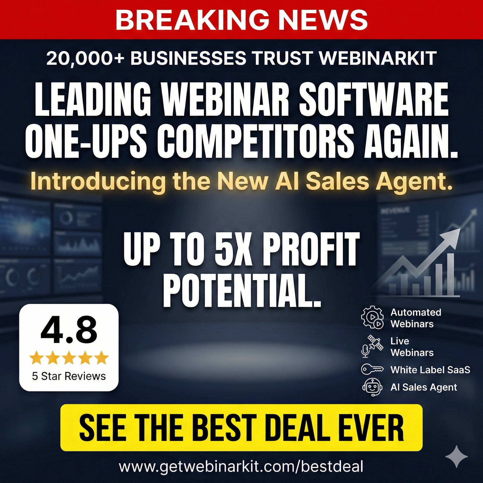 WebinarKit Facebook ad