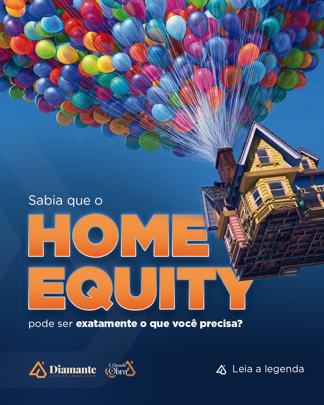 Diamante Crédito Imobiliário Facebook ad