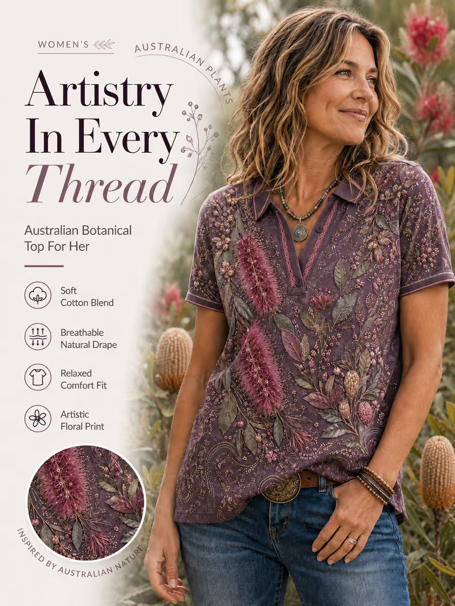 Aussiethread Facebook ad: Wear The Beauty Of Nature
