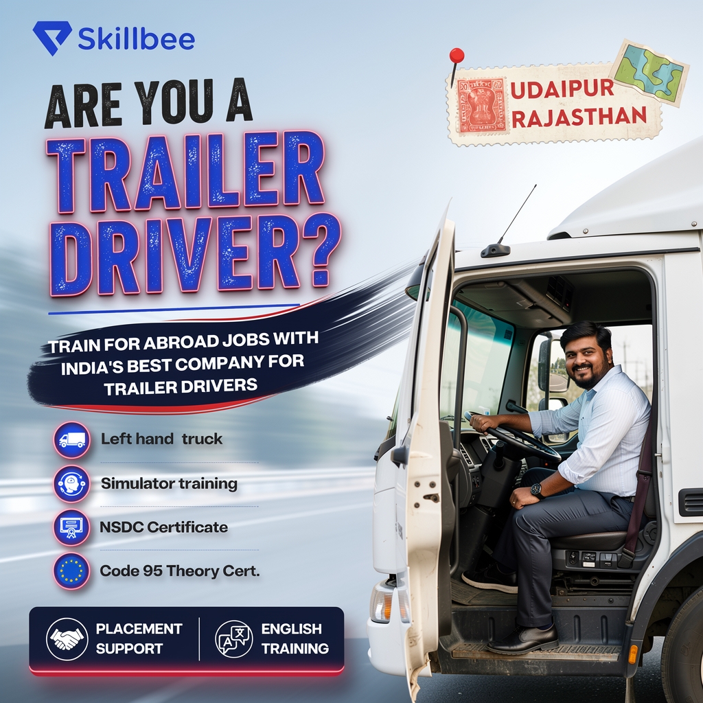 Skillbee International - Abroad Jobs Facebook ad: Training Karo, Europe Jao, Skillbee ke Saath