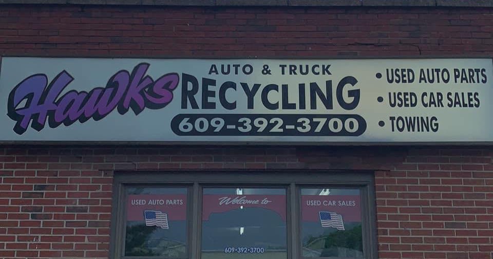 Hawks Auto and Truck Recycling Facebook ad: We buy junk cars trucks and equipment we…