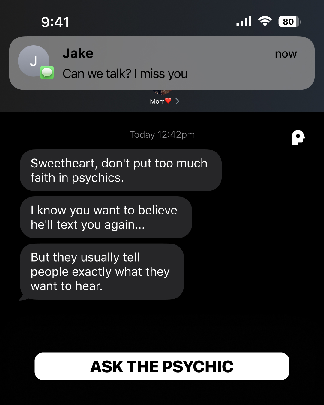 Your Relationship Advisor Facebook ad