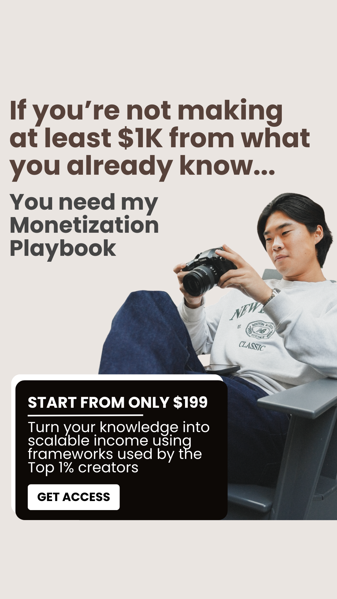 Jun Yuh Facebook ad