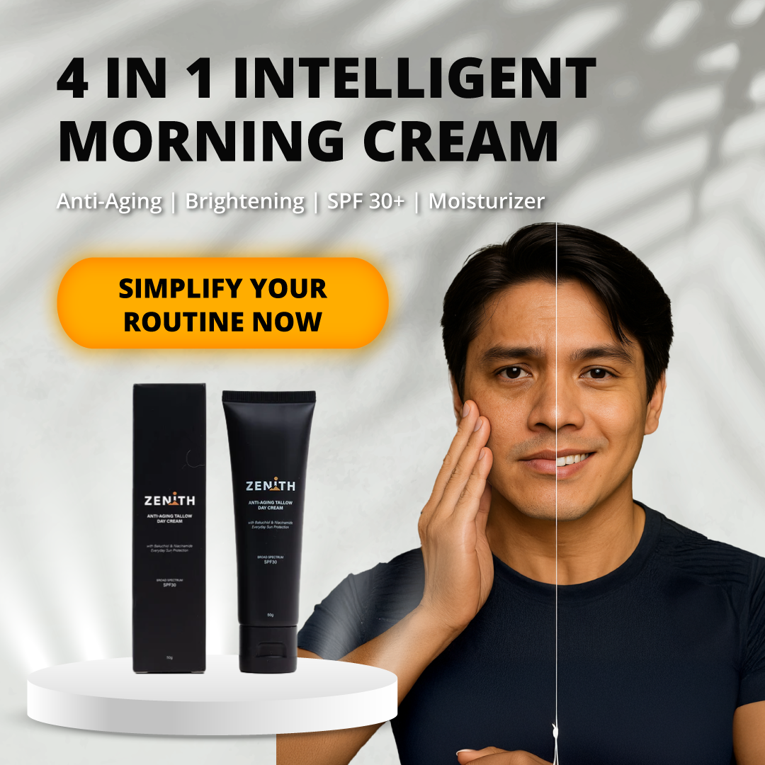 Zenith PH - Anti-Aging Tallow Day Cream Spf30+ Facebook ad: High Performance Day Cream For Men
