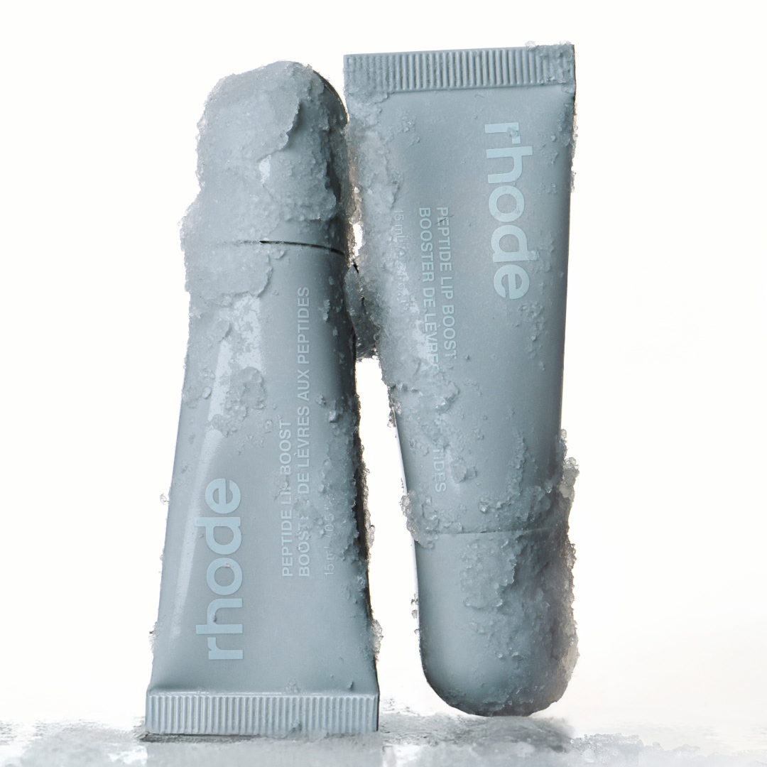 rhode Facebook ad: peptide lip boost