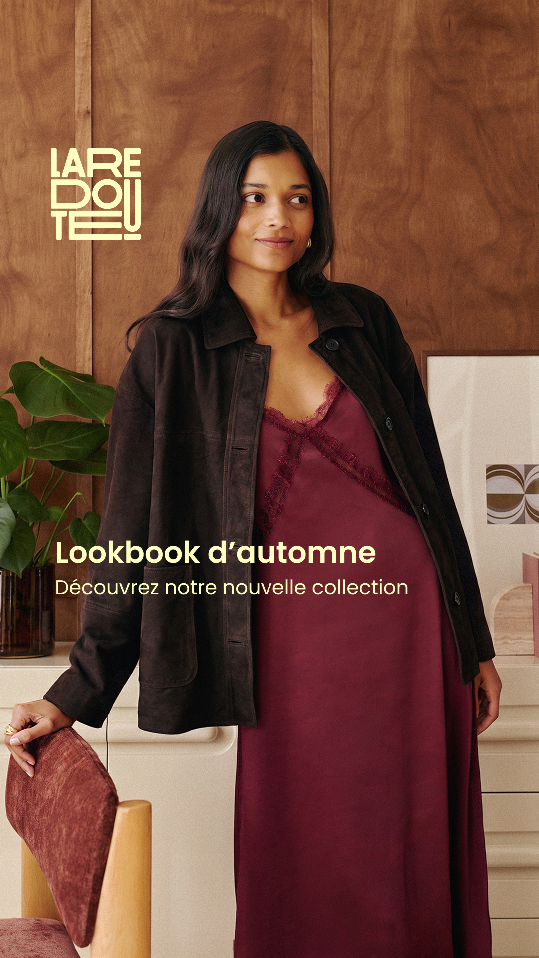 La Redoute Facebook ad: Notre nouvelle collection mixe pièces réconfortantes, jeux…