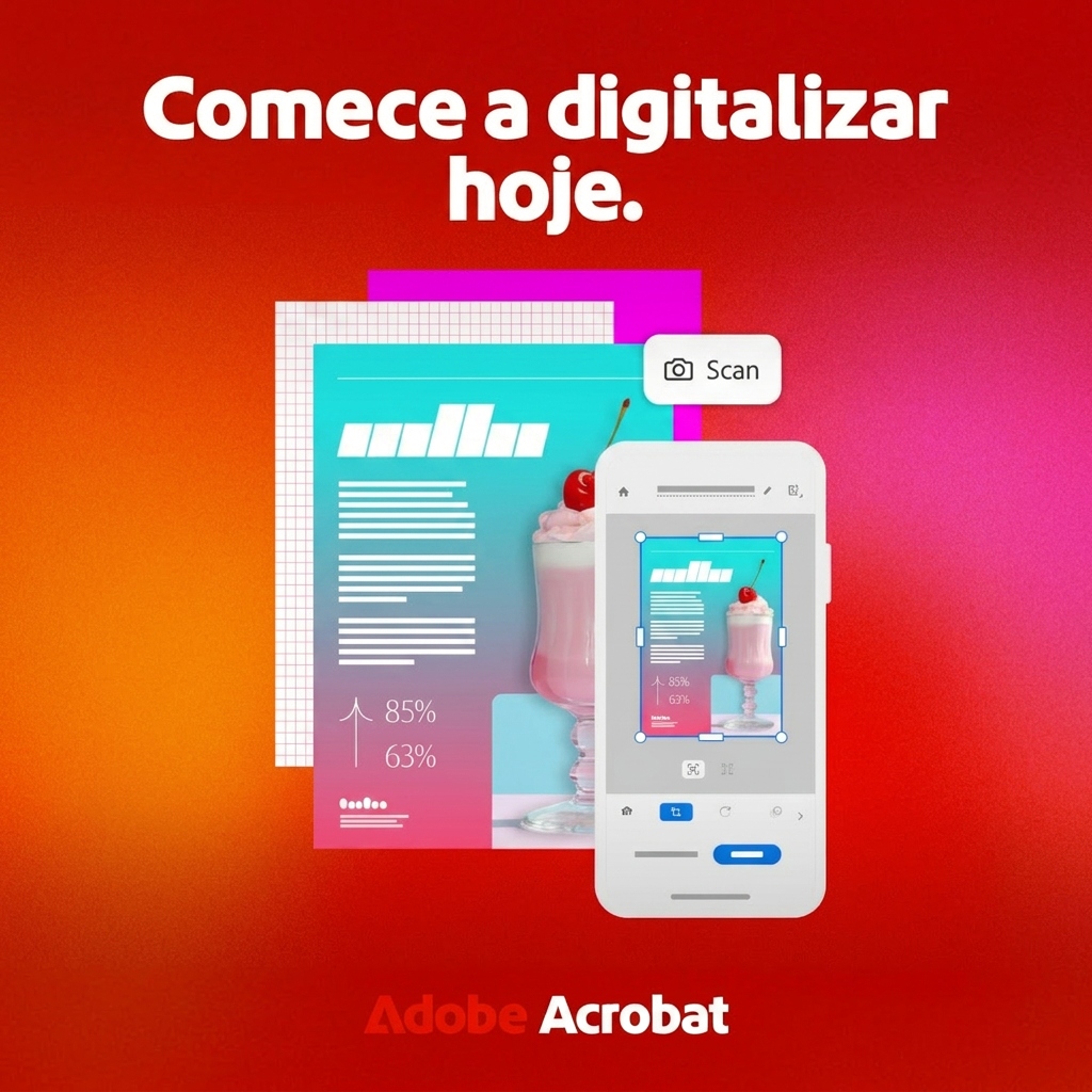 Adobe Acrobat Facebook ad