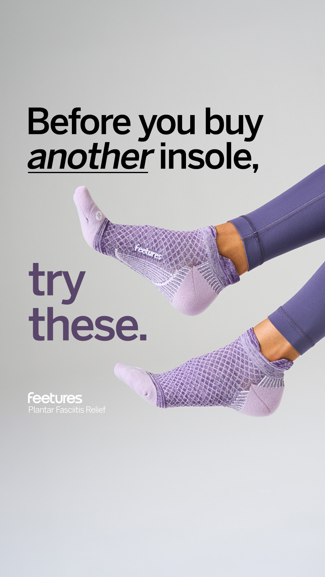 Feetures UK Facebook ad