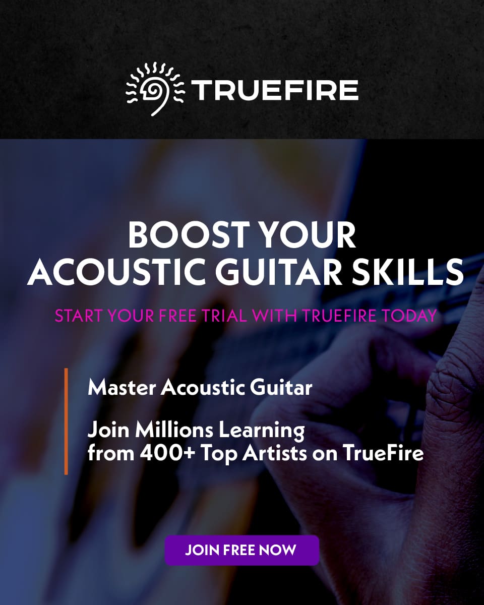 TrueFire Facebook ad