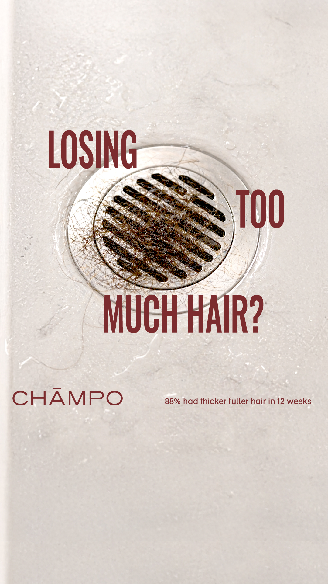 Chāmpo Haircare Facebook ad
