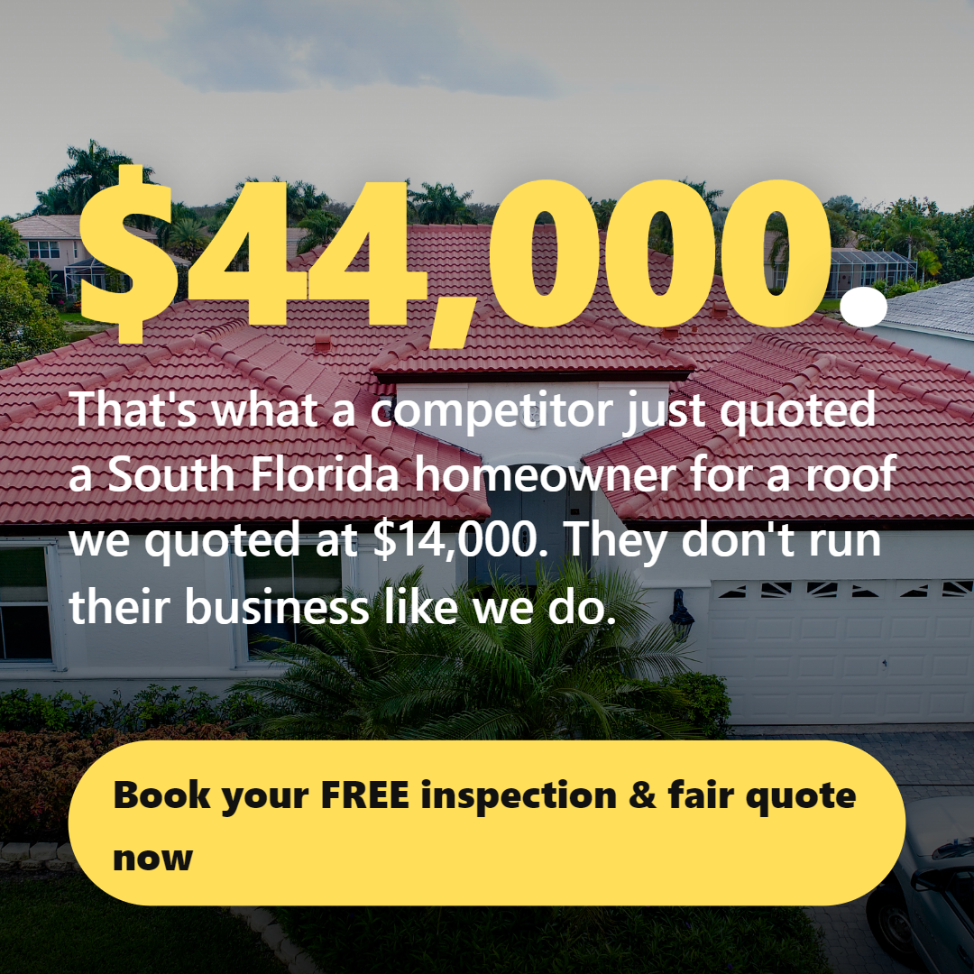 Good Guy Roofing Facebook ad
