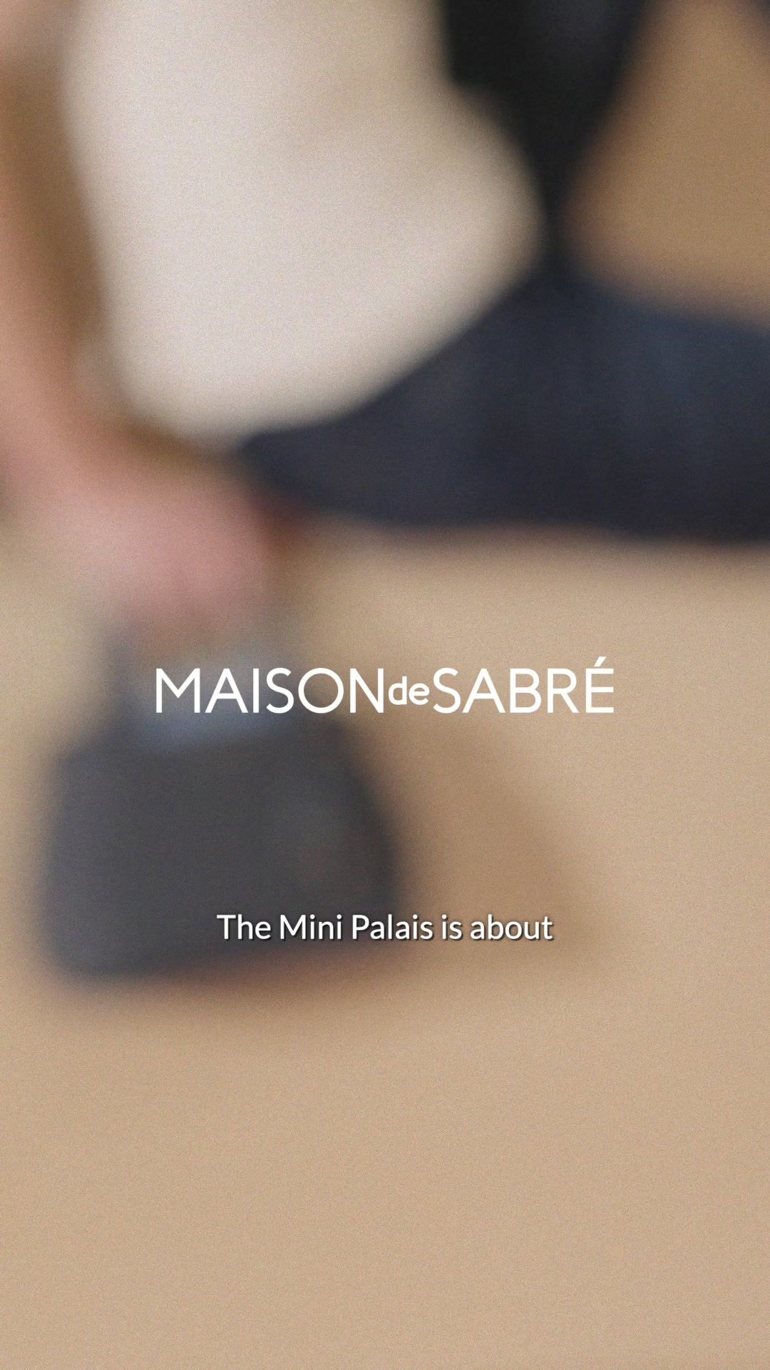 MAISON de SABRÉ Facebook ad: The Mini Icons Collection | Sign Up Now