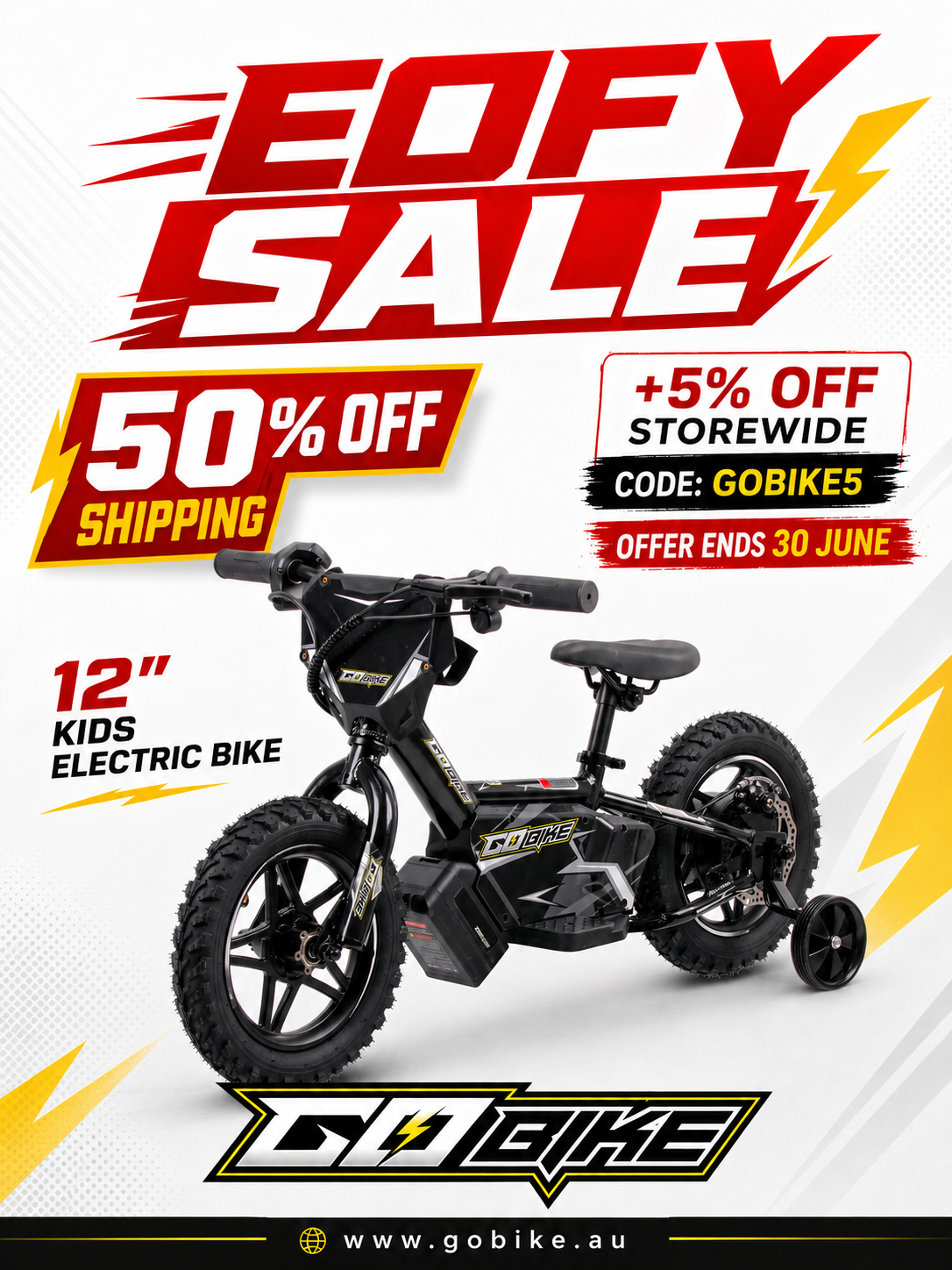 Go Bike Facebook ad: Sale ends midnight June 30