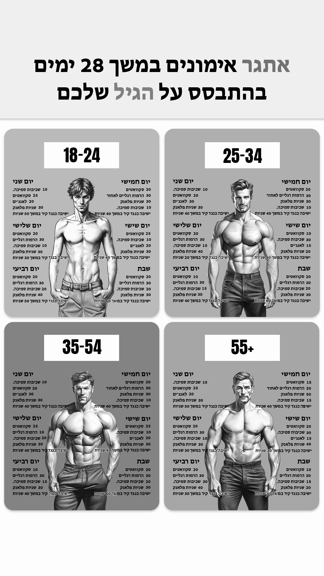 21 Day Calisthenics Challenge Facebook ad