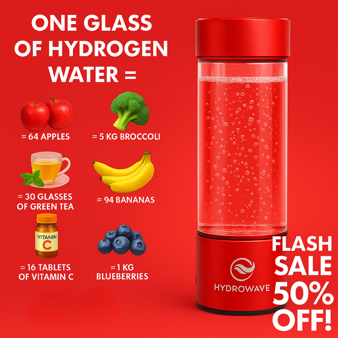HydroWave Worldwide Facebook ad: One Glass = $47 Worth of Antioxidants (Here's How)
