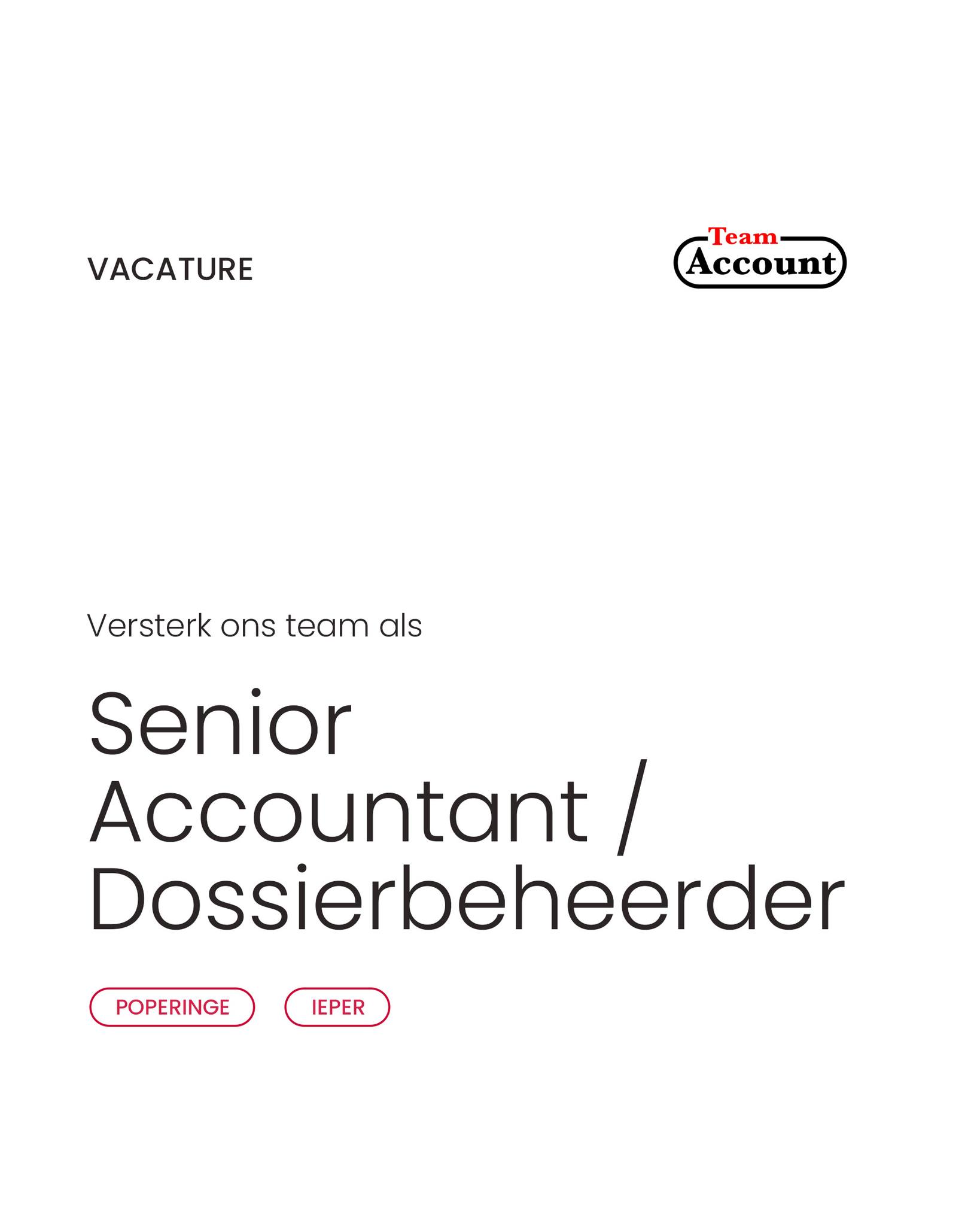 TeamAccount Facebook ad: Om ons team verder te laten groeien, zijn…