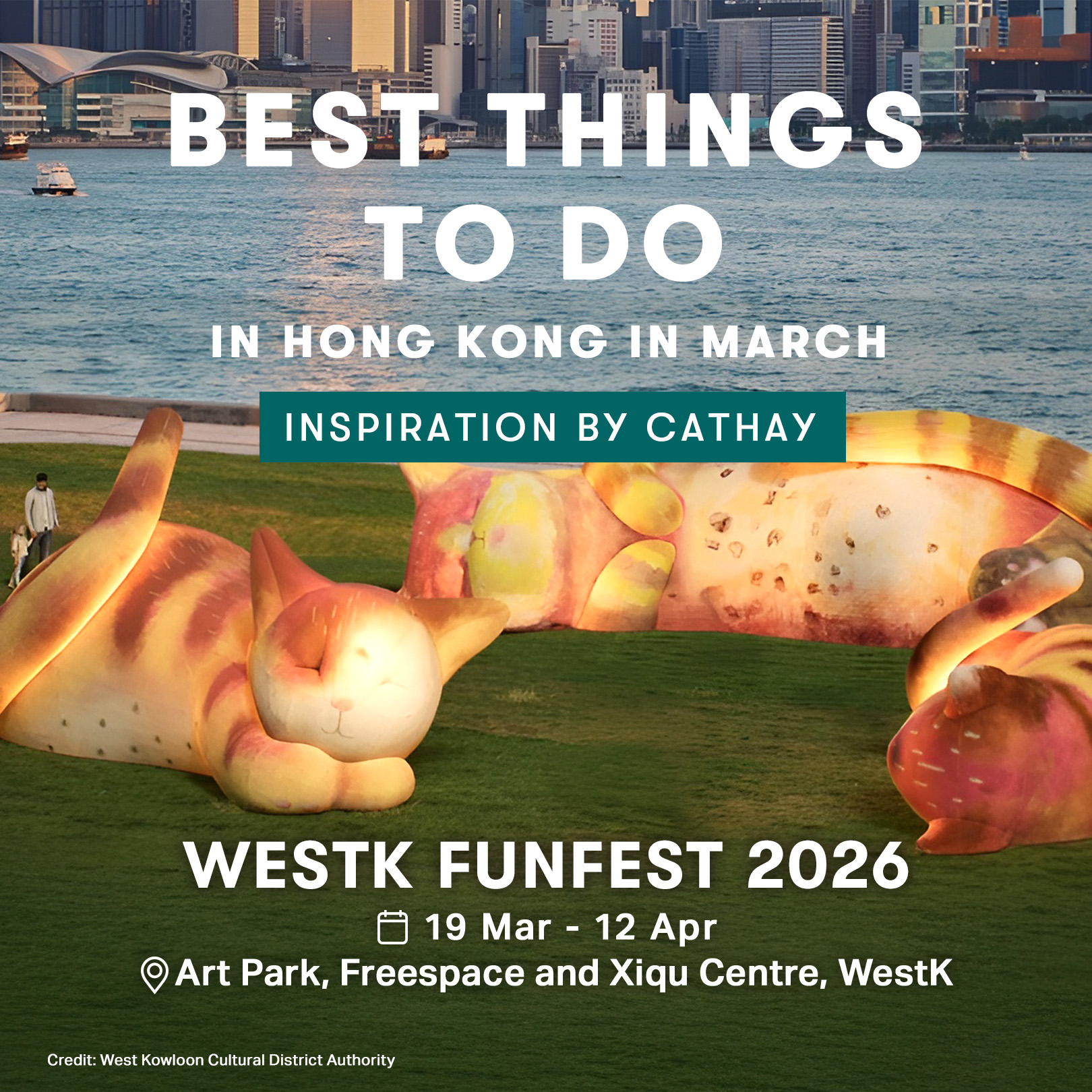 Cathay Pacific Facebook ad