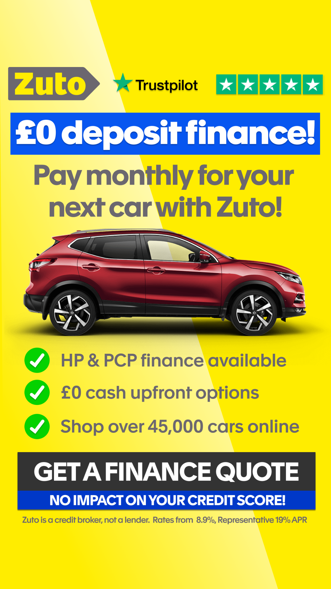 Zuto Facebook ad