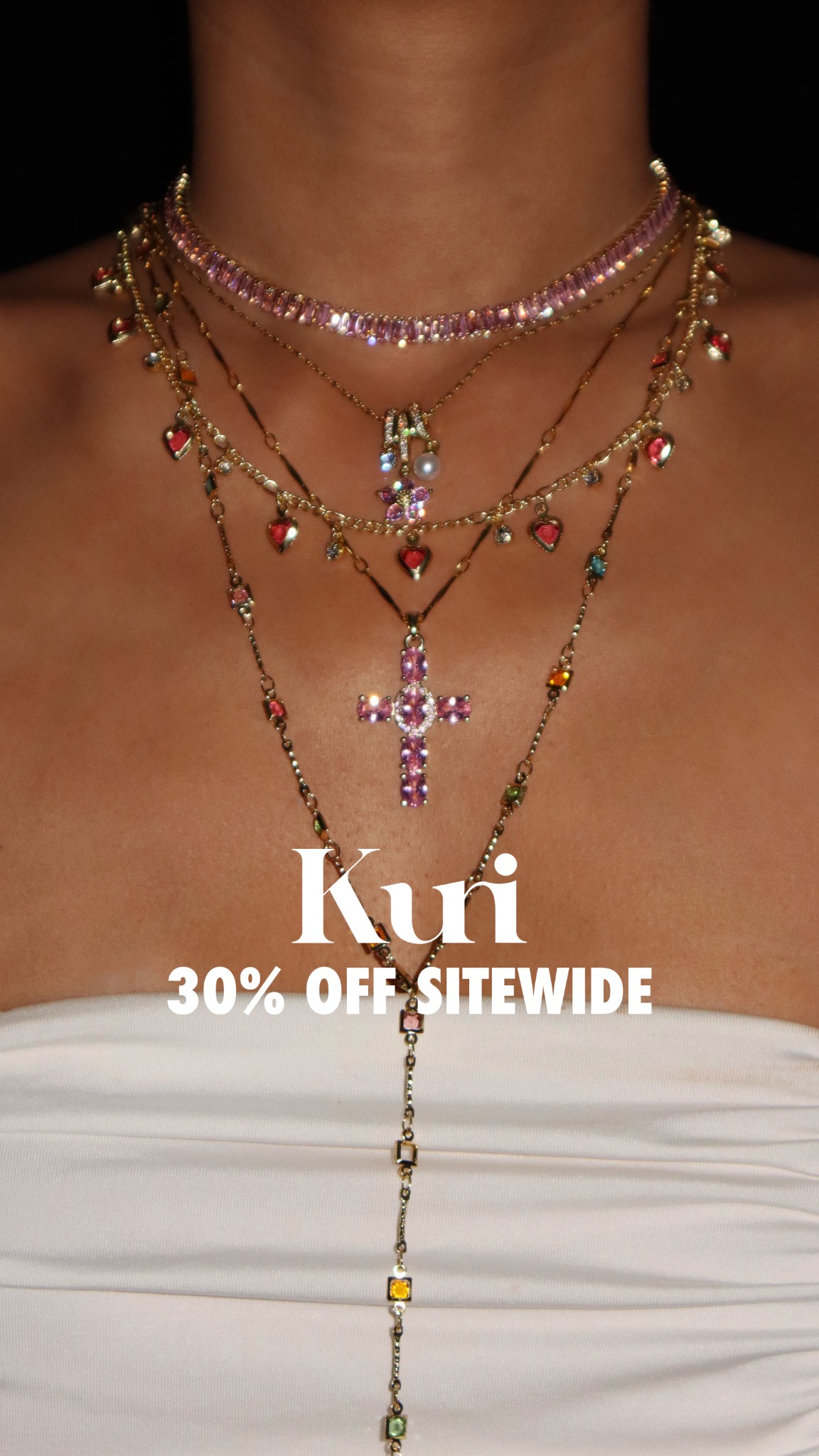 Kuri jewelry Facebook ad
