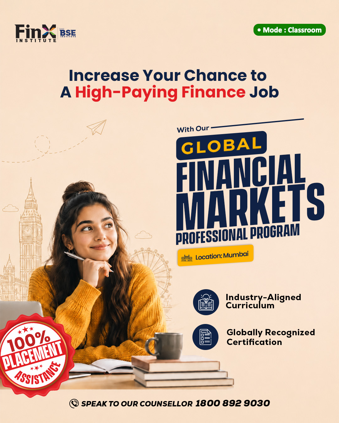 FinX Institute Facebook ad