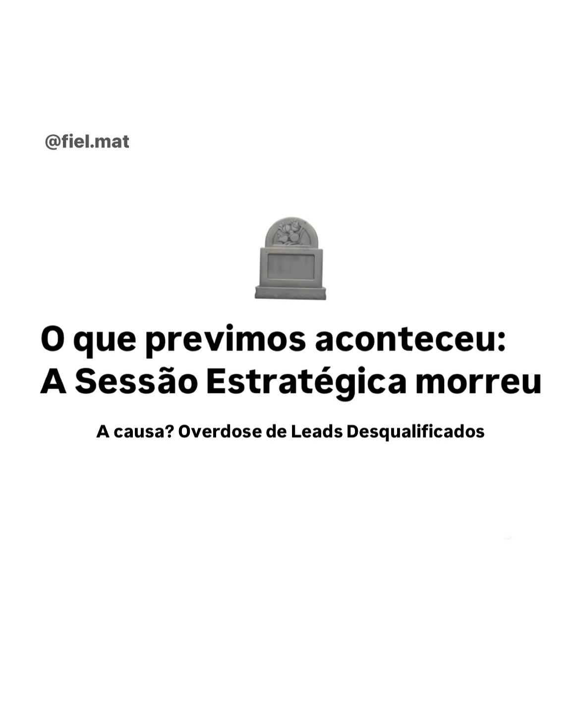 Fiel Copywriter Facebook ad: Siga atraindo Leads que tem tempo de sobra…