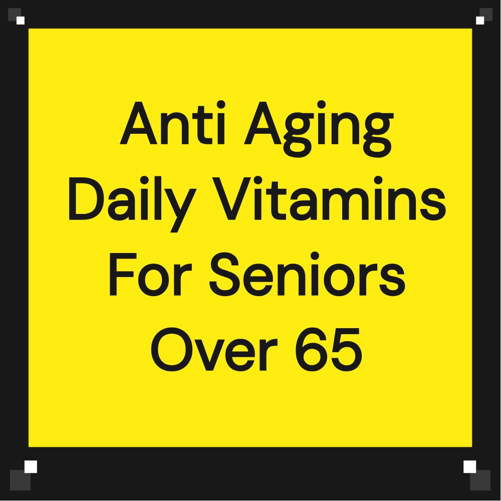 The Smart Channel Facebook ad: Anti Aging Daily Vitamins For Seniors Over 65
