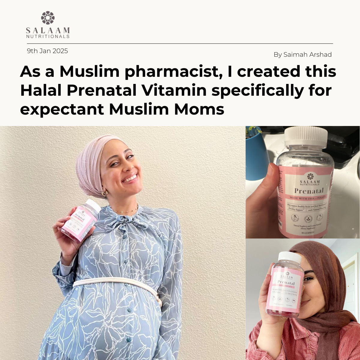 Muslim Pharmacist Dr. Saimah Facebook ad from Feb 19, 2026