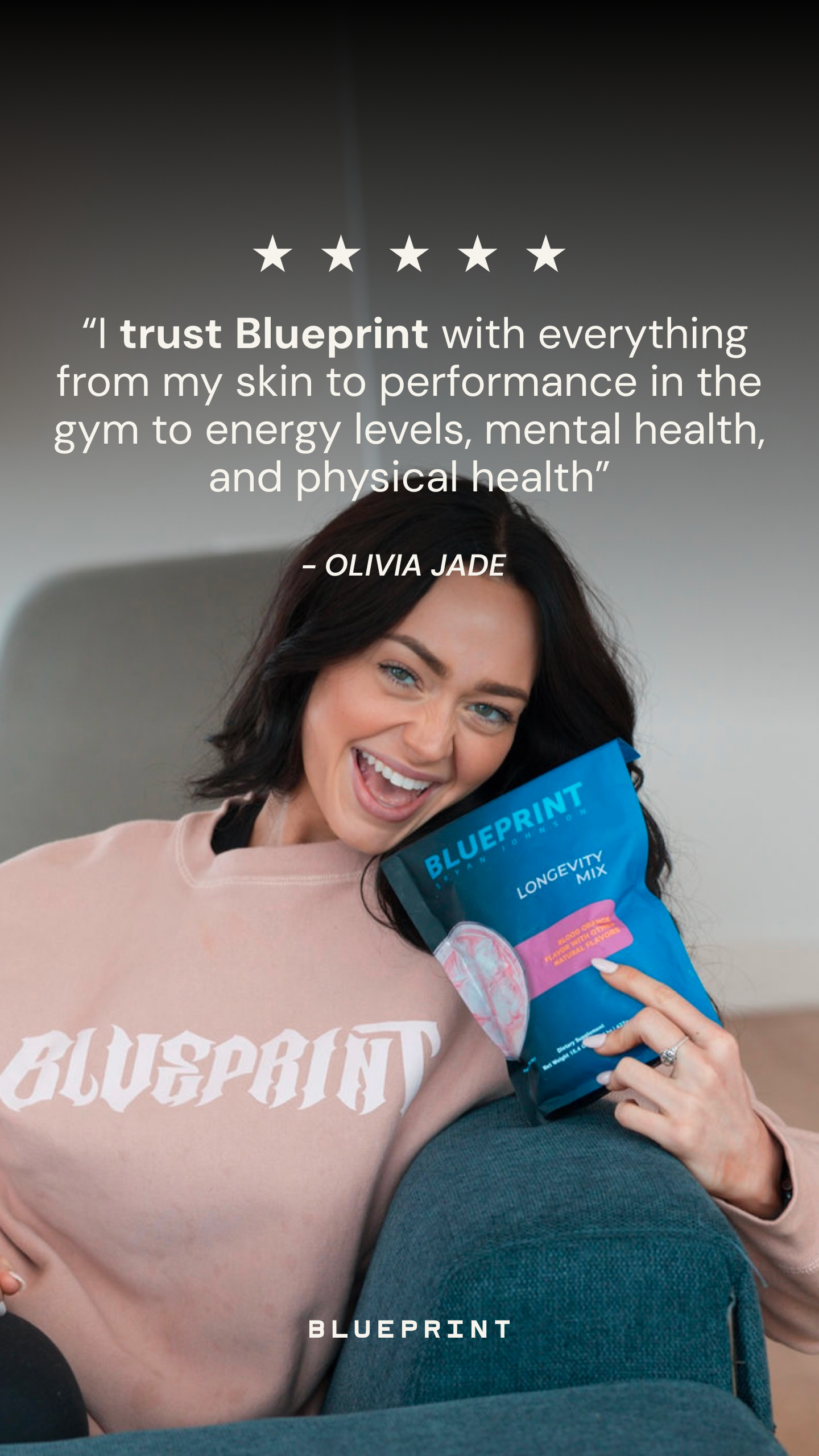Blueprint Longevity Facebook ad